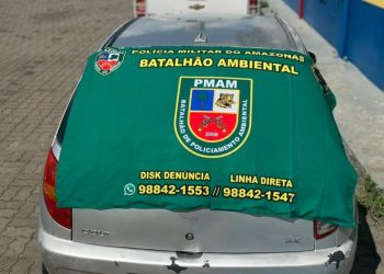 PMAM prende casal em carro usado para assaltos no ramal do Pau Rosa