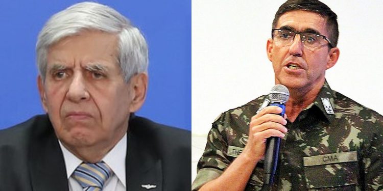 Ex-comandantes do CMA, generais Heleno e Theophilo são alvo da PF