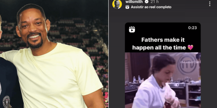 Will Smith compartilha momento icônico de final do MasterChef Brasil
