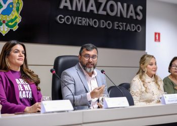 Wilson Lima assina ordem de serviço para início das obras da Casa da Mulher Brasileira