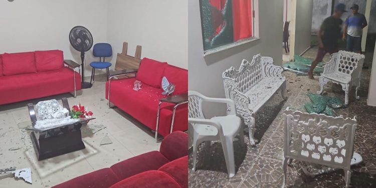 VÍDEO: casa do prefeito de Manicoré e hospital são depredados após morte de recém-nascido