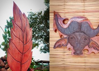 Parintinense constrói esculturas que destacam influência das religiões de matriz africana na Amazônia