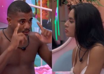 VÍDEO: Davi chama atenção de Isabelle sobre jogo no BBB24