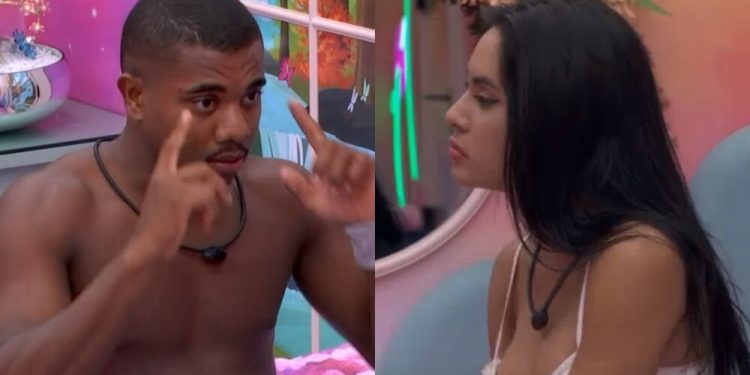 VÍDEO: Davi chama atenção de Isabelle sobre jogo no BBB24