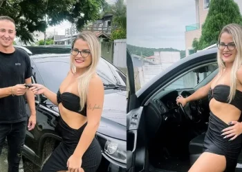 Quem é a influenciadora que ganhou carro zero do marido após sexo com ator pornô