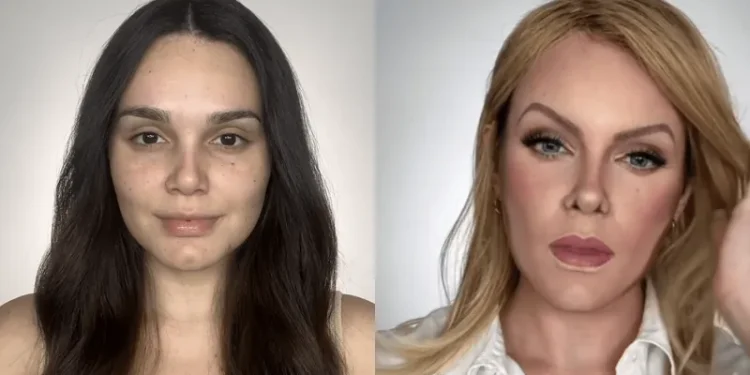 Maquiadora ‘se transforma’ em Ana Hickmann e semelhança choca web