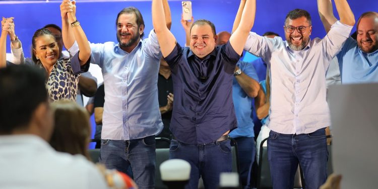 União Brasil lança pré-candidatura de Roberto Cidade à prefeitura de Manaus