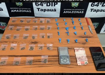 Em Tapauá, homem é preso por tráfico de drogas