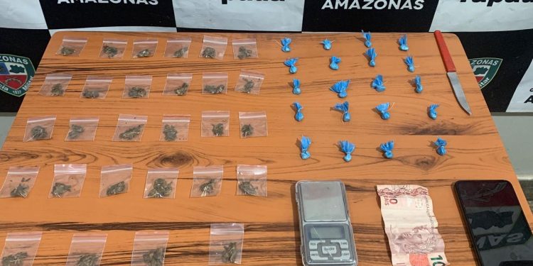 Em Tapauá, homem é preso por tráfico de drogas