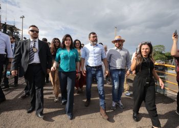 Com ministros em Tabatinga, Wilson Lima destaca impacto logístico para ZFM de nova rota comercial entre Amazonas e o Pacífico