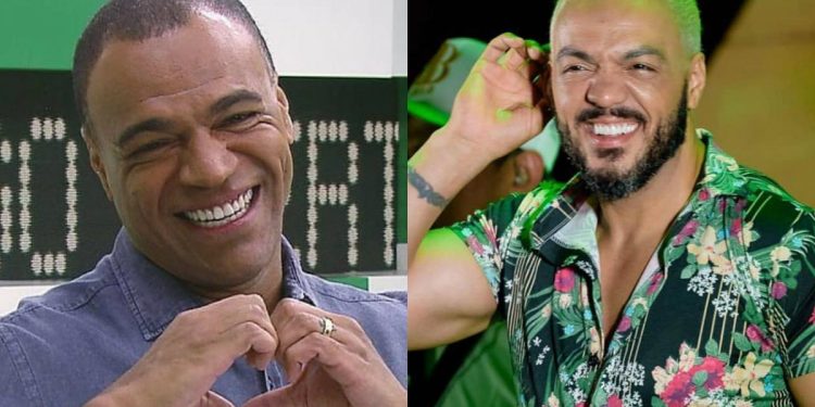 Denílson parabeniza Belo por aniversário: ‘Nunca achei que fosse fazer isso’