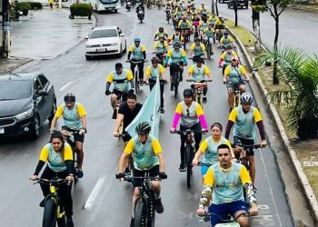 Passeio ciclístico ‘Samel Pedalação’ reúne 450 participantes