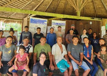 Comunidades ribeirinhas do Amazonas recebem formação para monitoramento de quelônios
