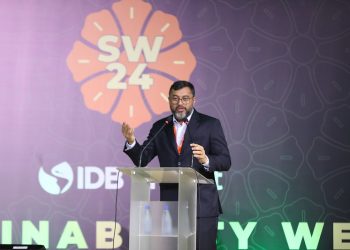 ‘O mundo olha muito a Amazônia pela copa das árvores’, diz Wilson Lima em evento do BID Invest