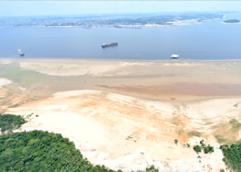 Serviço Geológico confirma início da vazante no rio Solimões em Tabatinga
