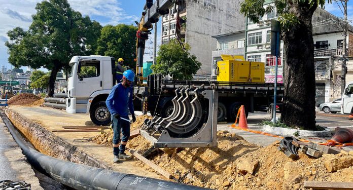 Avenida Epaminondas continua parcialmente interditada até este sábado (20)