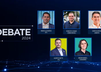 Band promove primeiro debate com candidatos à Prefeitura de Manaus