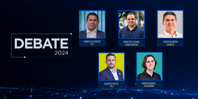 Band promove primeiro debate com candidatos à Prefeitura de Manaus
