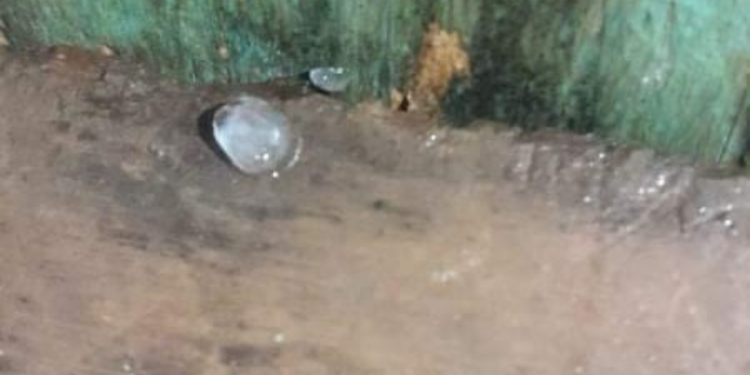 Chuva de granizo causa prejuízos no interior do Amazonas