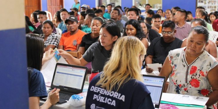 Defensoria Pública do Amazonas realiza mutirões de atendimentos no Alto Solimões