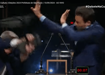 Campanha de Nunes teme que ‘cadeirada’ vitimize Marçal e o leve ao 2º turno em SP