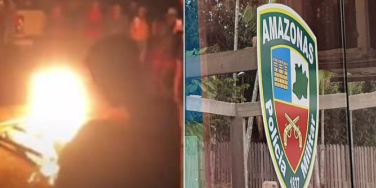 Suspeito de estupro é queimado vivo no interior do Amazonas