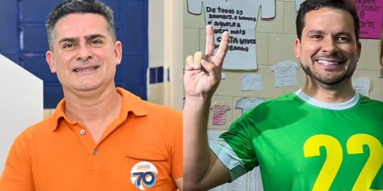 David Almeida e Alberto Neto disputam o segundo turno em Manaus