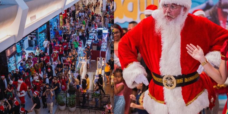 Papai Noel chega na zona norte de Manaus nesse domingo (3)