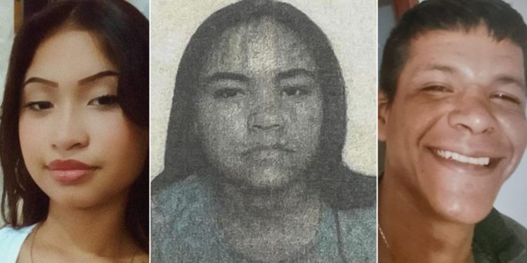 Polícia Civil divulga imagens de três pessoas desaparecidas em Manaus