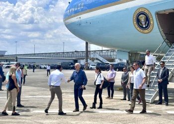 Governador do AM recepciona presidente dos EUA, Joe Biden, em visita histórica a Manaus