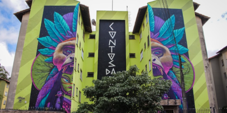 Amazonense estampa símbolo de preservação da Amazônia em SP