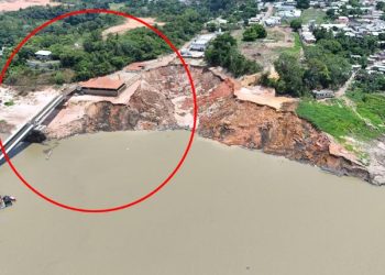 Estudo indica que fenômeno de ‘terras caídas’ causou o deslizamento em porto de Manacapuru