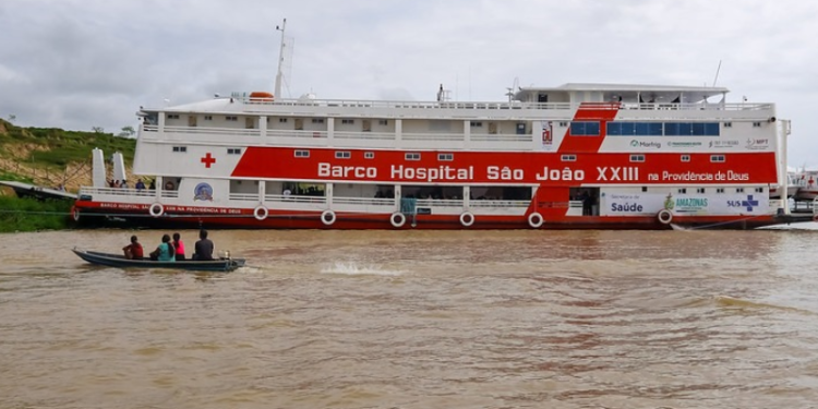 Barco Hospital São João XXIII realizou mais de 1,7 mil atendimentos de saúde