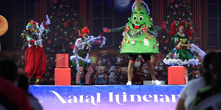 Jorge Teixeira é primeiro bairro a receber o ‘Natal Itinerante’ do Governo do Amazonas