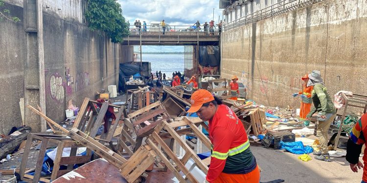 Forças de Segurança deflagram operação contra o tráfico de drogas no Centro de Manaus