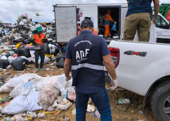 Em Manaus, 400 quilos de carne de açougue clandestino são descartados