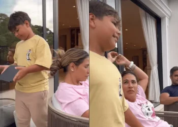 Filho de Simone Mendes vende tablet por R$ 10,5 mil para Carlinhos Maia para recuperar celular