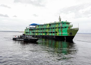 Governador do AM inaugura Base Arpão 3 para fortalecer segurança na calha do Solimões