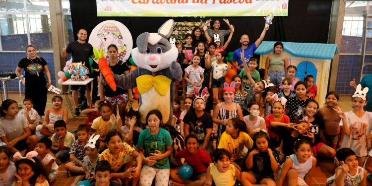 Caravana da Páscoa 2025 promete diversão para crianças em Manaus