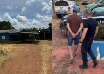 Homem é preso por agressão, ameaças e outros crimes contra a esposa em Apuí