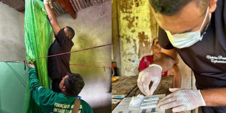 Amazonas reduz em 12,6% os casos de malária no primeiro trimestre de 2025