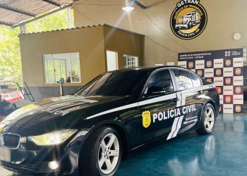 BMW apreendido em operação contra tráfico de drogas passa a ser usado pela PC-AM