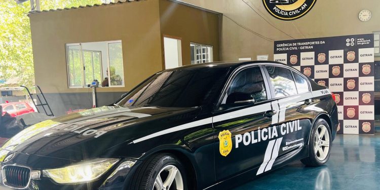 BMW apreendido em operação contra tráfico de drogas passa a ser usado pela PC-AM