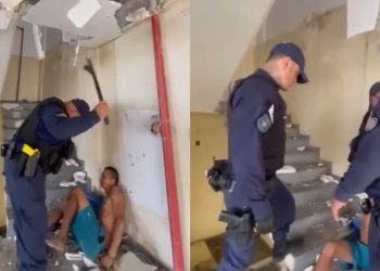 VÍDEO: Guardas municipais são afastados após espancamento de homem em Manaus