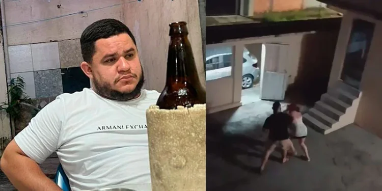 Homem que agrediu mulher com criança no colo é procurado pela PC-AM