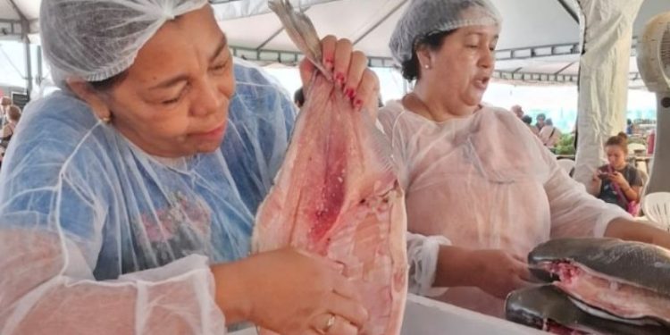 Feirão da ADS vende 12 toneladas de peixes no segundo dia do evento