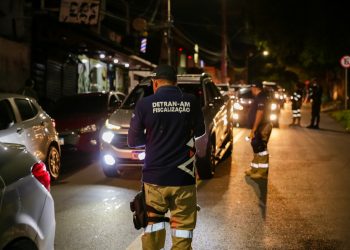 Detran-AM: Em Operação Lei Seca, nove condutores são presos por alcoolemia