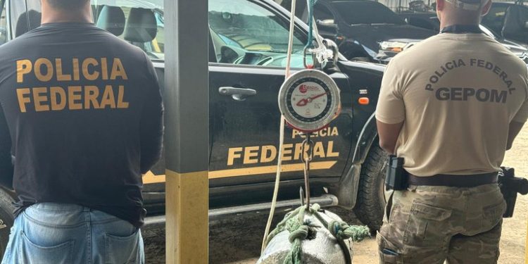 PF apreende 44 quilos de drogas em ‘embarcação recreio’ atracada em porto no AM