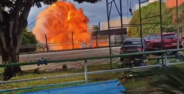 Explosão atinge empresa no Distrito Industrial de Manaus