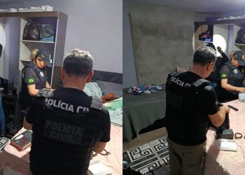 PC-AM e PF apreendem adolescente por ato infracional análogo ao armazenamento de material pornográfico de crianças e adolescentes